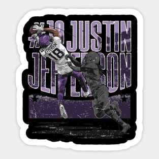 Justin Jefferson Minnesota Catch Sticker